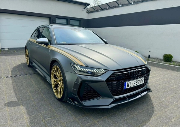 Audi RS6 cena 599999 przebieg: 49500, rok produkcji 2020 z Łódź małe 781